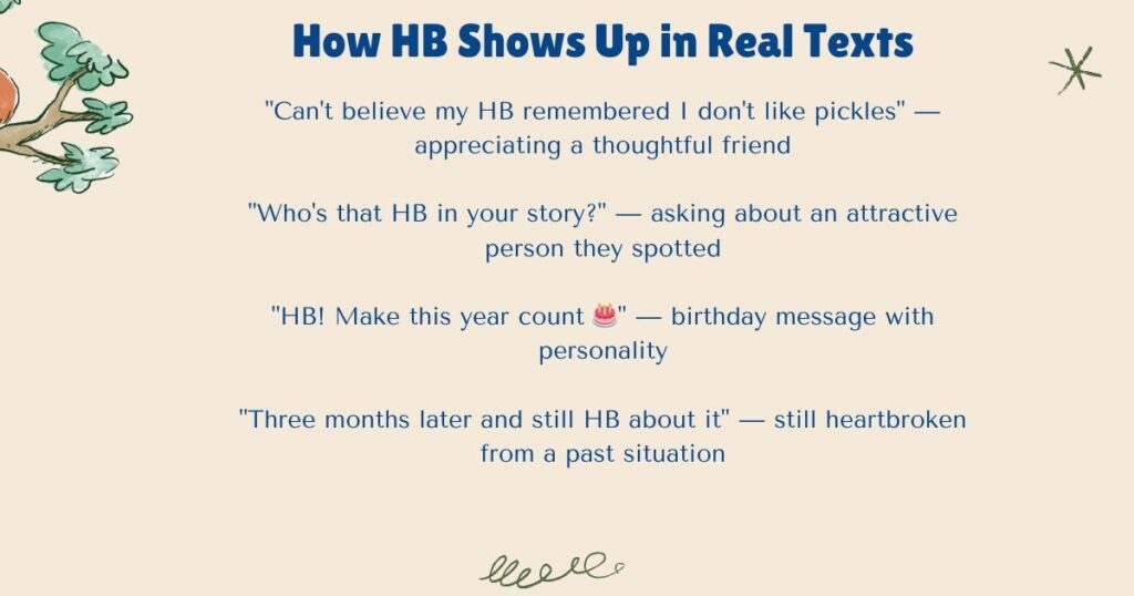 HB Meaning Slang: How HB Shows Up in Real Texts