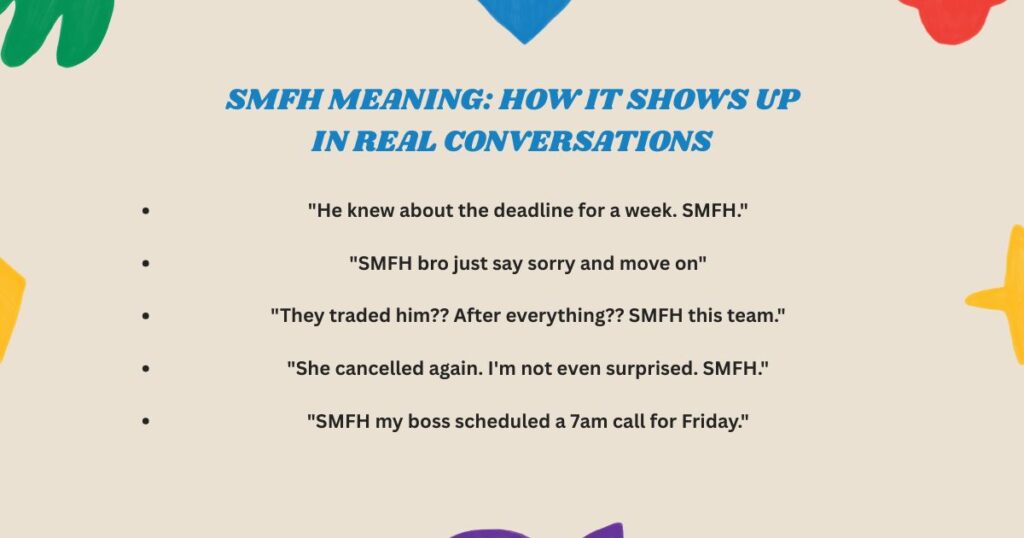 SMFH Meaning: How It Shows Up in Real Conversations